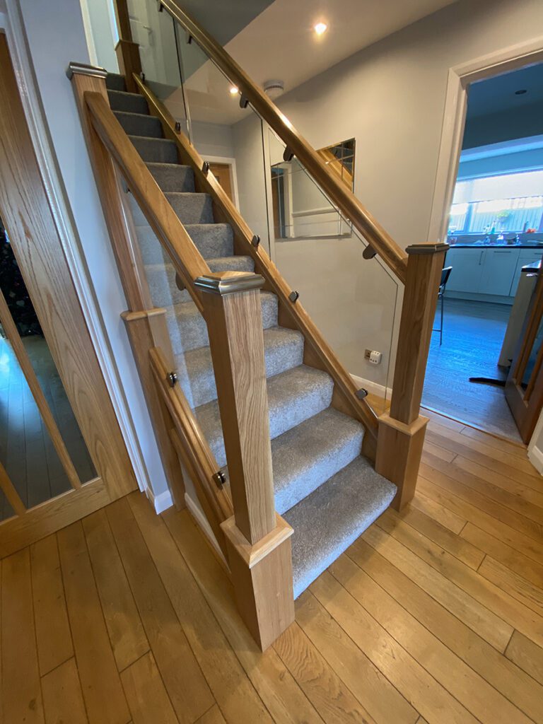 Wood & Glass staircases