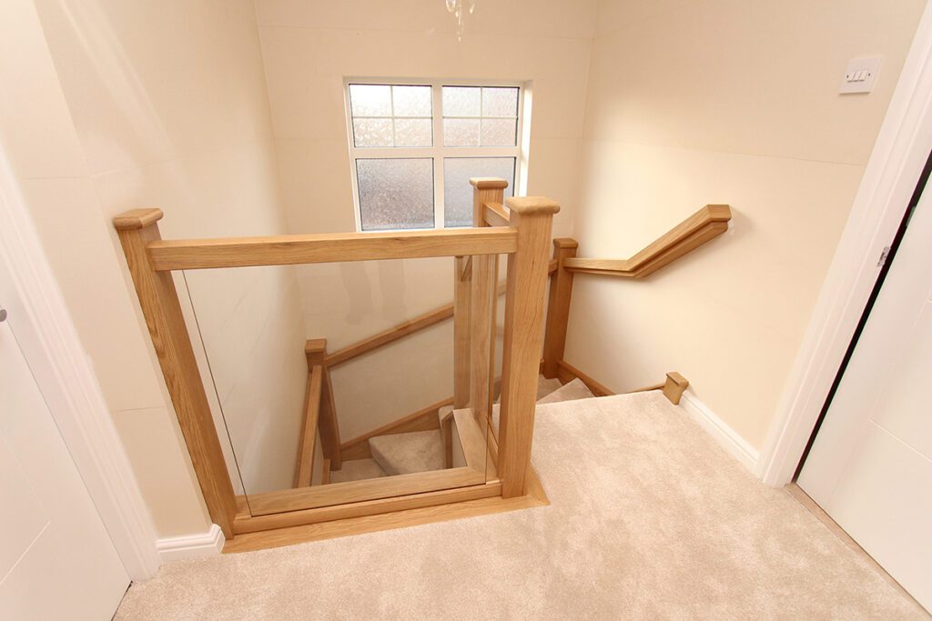 Wood & Glass staircases