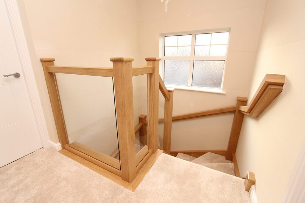 Wood & Glass staircases