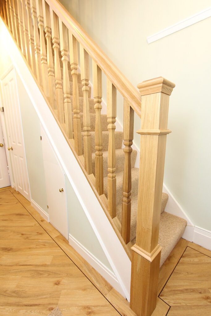 All wood staircases