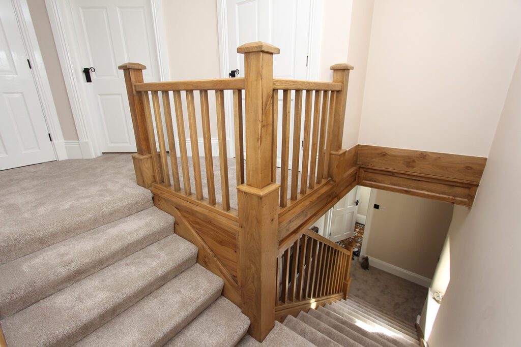 All wood staircases