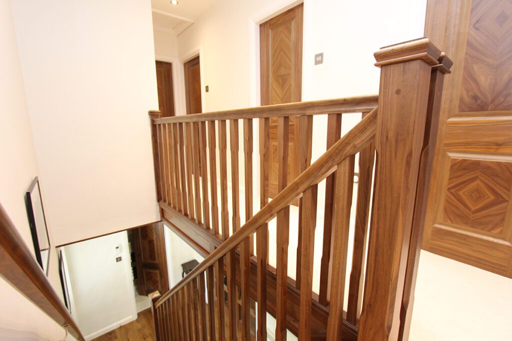 All wood staircases