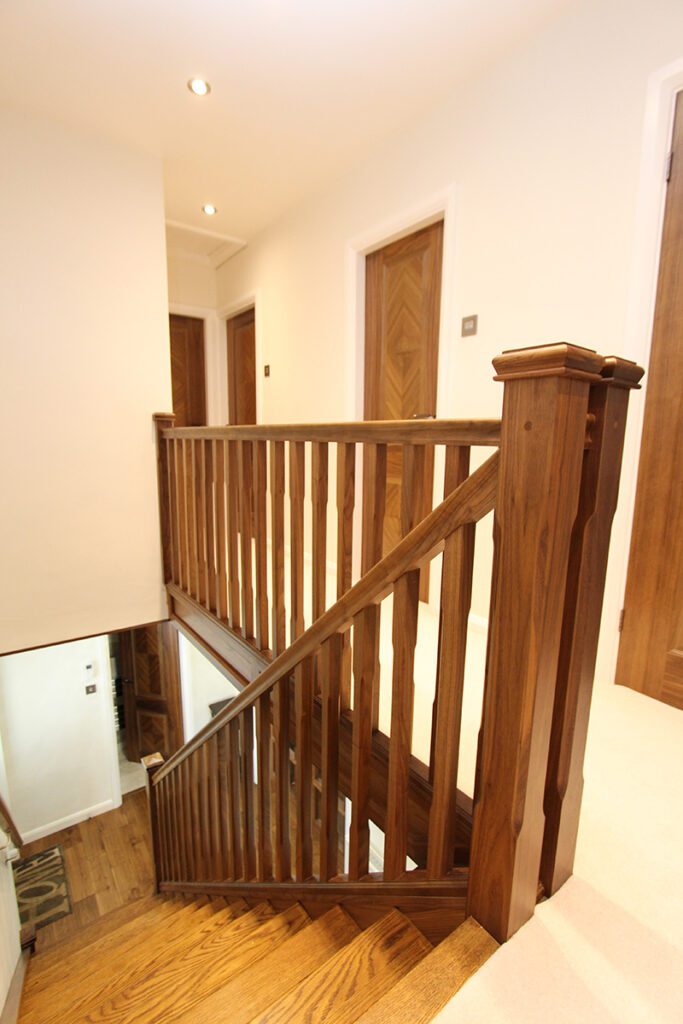 All wood staircases