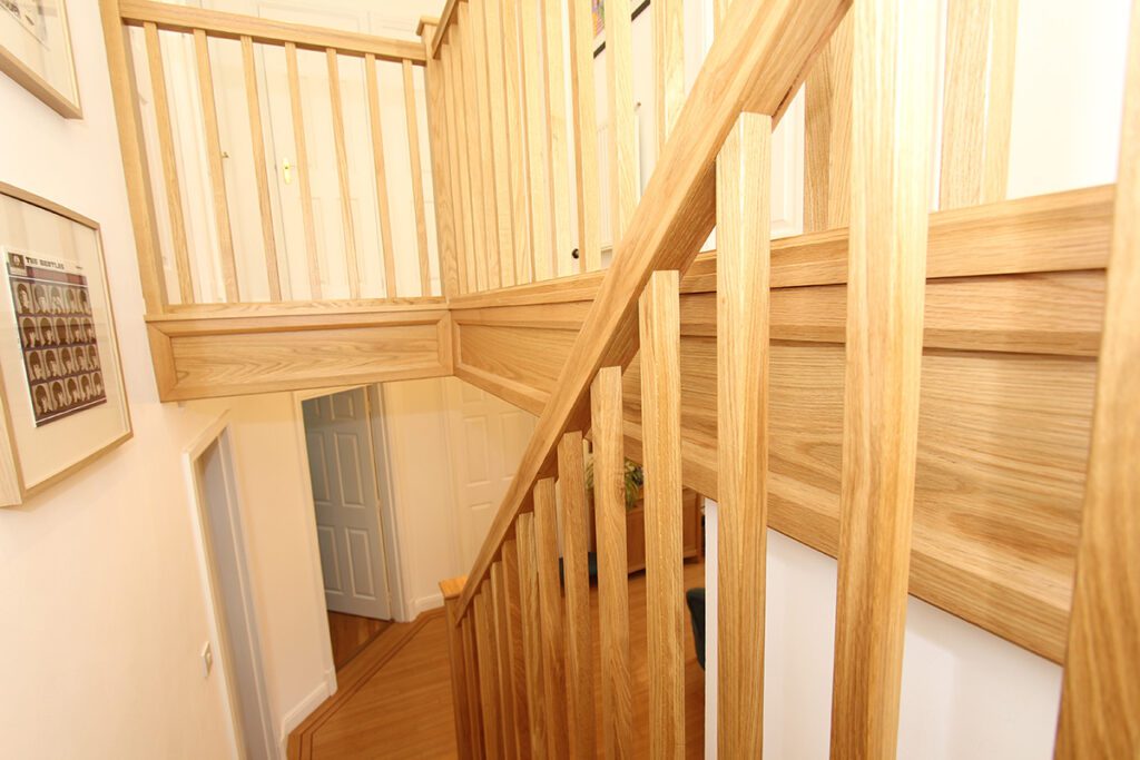 All wood staircases