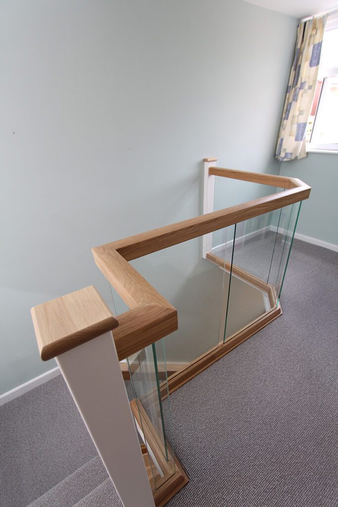 Wood & Glass staircases