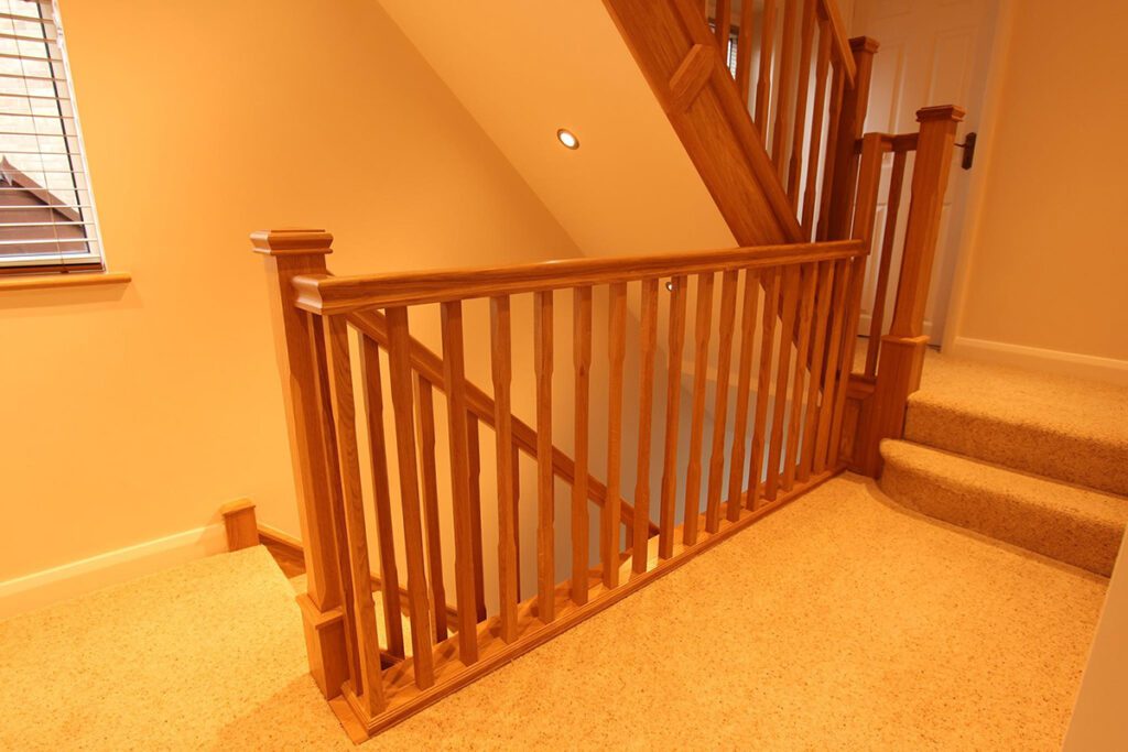 All wood staircases