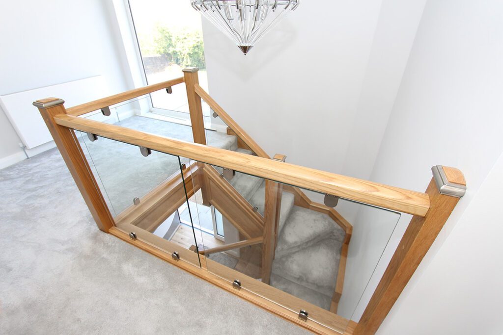 Wood & Glass staircases