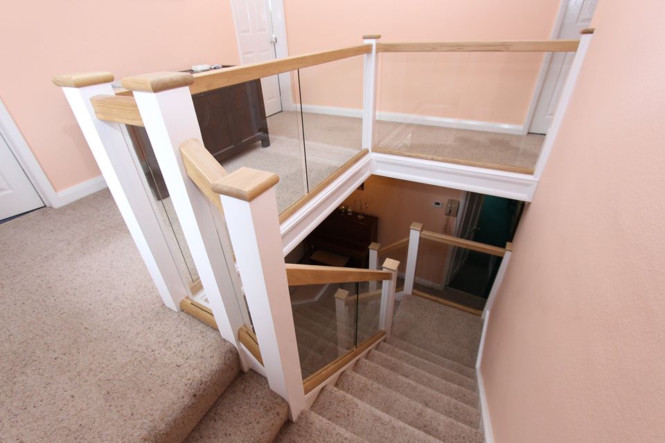 Wood & Glass staircases